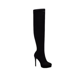 Thalia Sodi Women's Clarissa Over The Knee Platform Boots Black Size 10